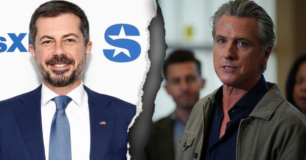 Newsom Camp's Swipe At Buttigieg Sparks A Fresh 2028 Turf War