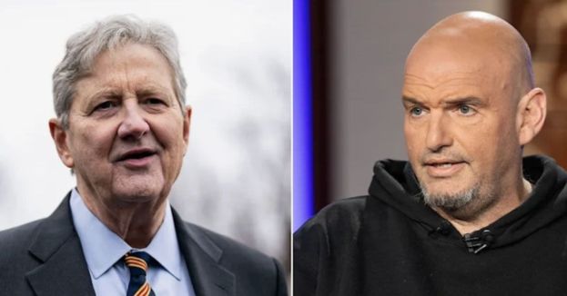 John Kennedy’s Wild Compliment For Fetterman Has Washington Reeling!