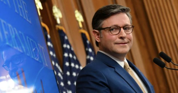 Speaker Mike Johnson Drops Epic Clapback After Dem Lawmaker's Melodramatic Shutdown Protest Outside His Door!