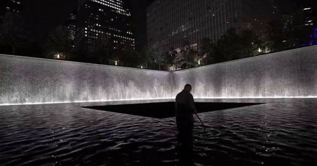 A Gun-Control Activist Defaced The Nine-Eleven Memorial With Red Paint — Then Bragged About The Stunt Online