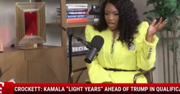Crockett: Kamala “Light Years” Ahead of Trump in Qualifications