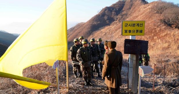 North Korea&amp;#039;s New Guard Posts And Military Satellite Launch Escalate Tensions Along Border