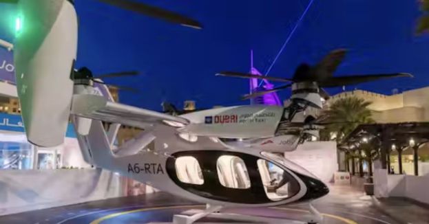 Watch: Dubai Set To Launch 'Flying Taxis' By 2026 To Leave Traffic In The Dust!