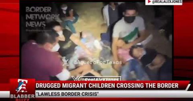 Watch: Drugged Migrant Children Crossing The Border
