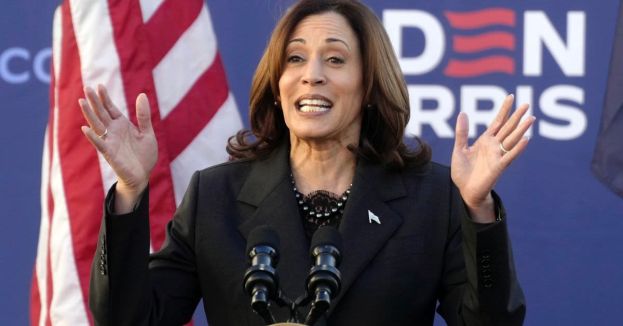 Harris Warns Trump “Must Be Stopped” From Handpicking Justices