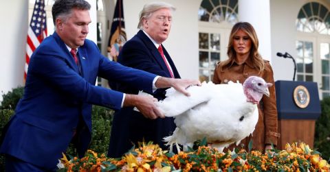 Trump To Spend First Thanksgiving In White House As Recount Battle Continues