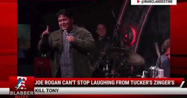 Watch: Joe Rogan Can';t Stop Laughing From Tucker';s Zinger';s