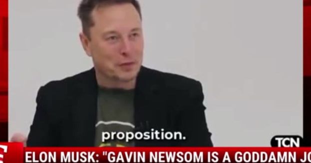 Elon Musk: "Gavin Newsom Is A Goddamn Joker"