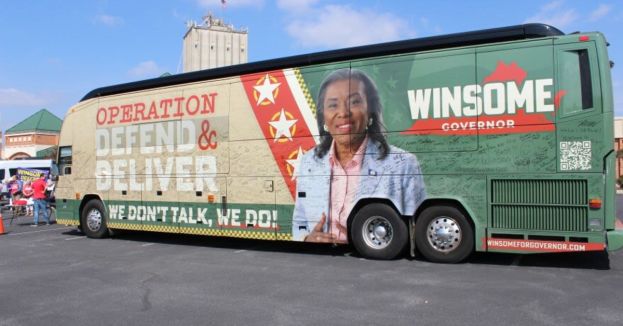 Winsome Earle-Sears’ Campaign Bus Catches Fire En Route To Event