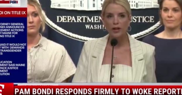 Pam Bondi Responds Firmly To Woke Reporter