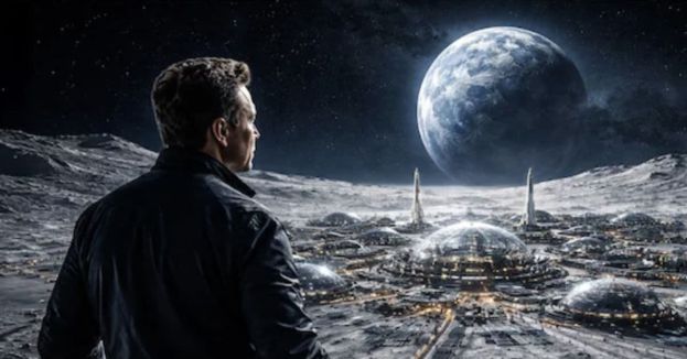 Forget Mars! Musk Says A Self-Growing Moon City Comes First—And Here's His Timeline!