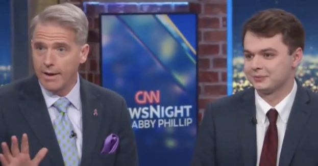 Watch: Scott Jennings Explodes On Air After Soros-Funded Podcaster Shoves Hand In His Face