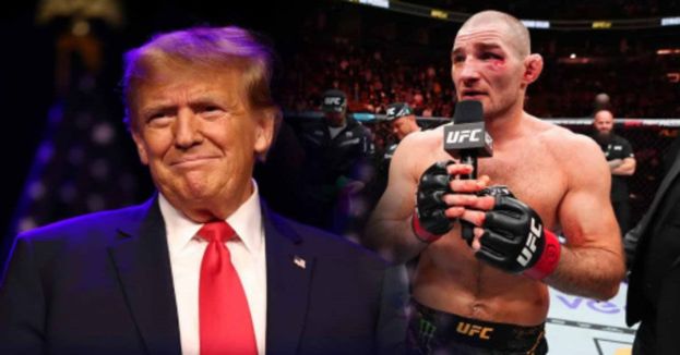 WATCH: President Trump Engages In Mock Boxing Match With UFC Fighter Sean Strickland In Las Vegas