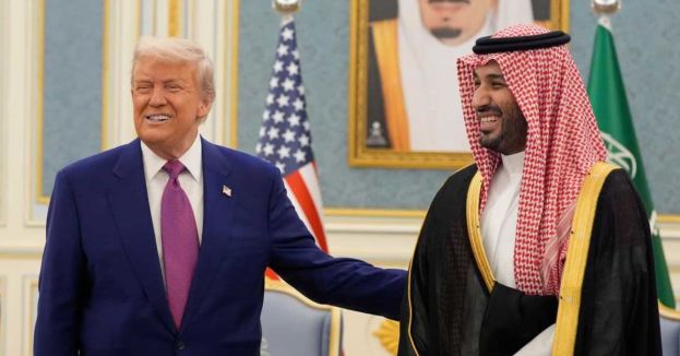 Watch: Trump Pulls A Good One With Saudi Crown Prince!