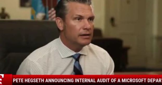 Pete Hegseth Announcing Internal Audit Of A Microsoft Department