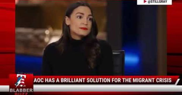 Watch: AOC Has A Brilliant Solution For The Migrant Crisis