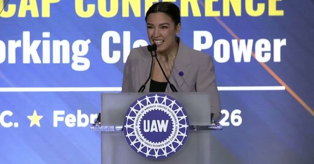 AOC’s Fiery United Auto Workers’ Speech Sparks Patriotic Firestorm