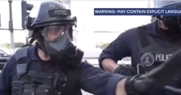 LAPD Cop Unleashes On ABC Reporter During Riots—And It’s All Caught On Live TV! (Watch)