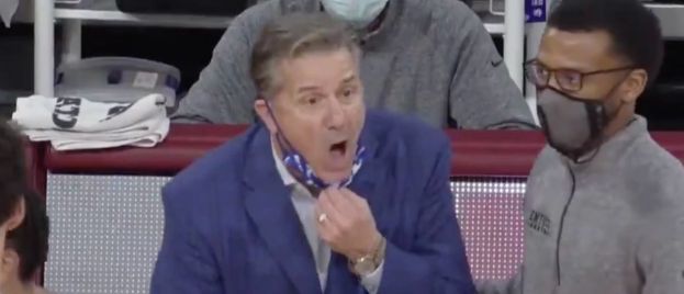 John Calipari Gets Ejected Against Mississippi State