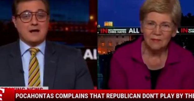 Pocahontas Complains That Republican Don't Play By The Rules