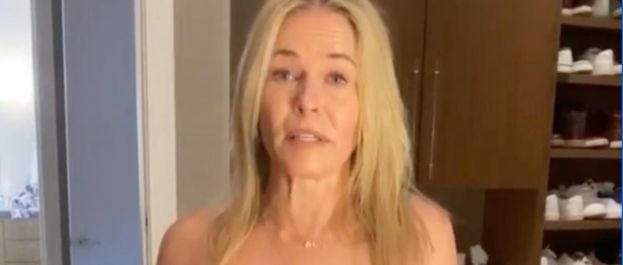 Chelsea Handler Goes Topless To Give Voting PSA On Election Day