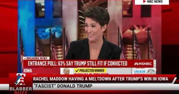 Watch: Rachel Maddow Having A Meltdown After Trump's Win In Iowa