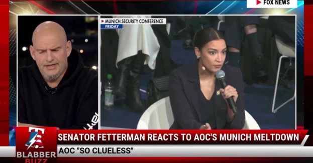 Senator Fetterman Reacts To AOC's Munich Meltdown