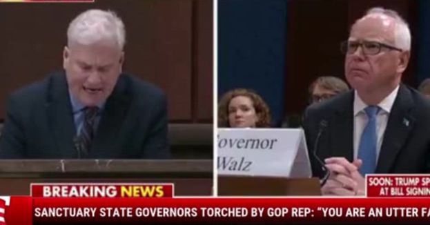 Sanctuary State Governors Torched by GOP Rep: “You Are an Utter Failure!”