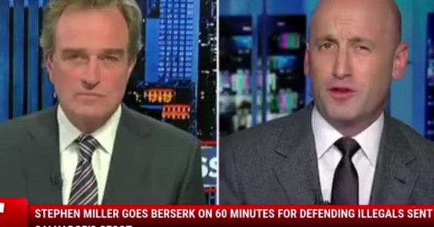 Stephen Miller Goes Berserk On 60 Minutes For Defending Illegals Sent To El Salvador's CECOT