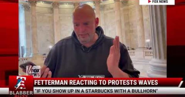 watch-fetterman-reacting-to-protests-waves