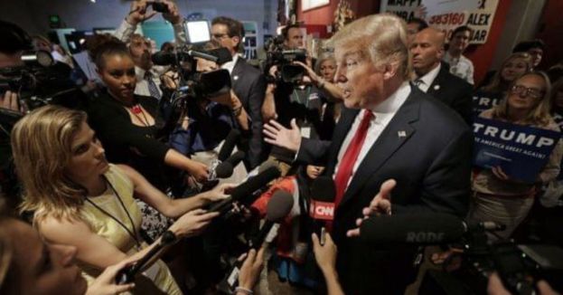 Trump Hits Back At Reporter With Most Epic Wartime Line Ever