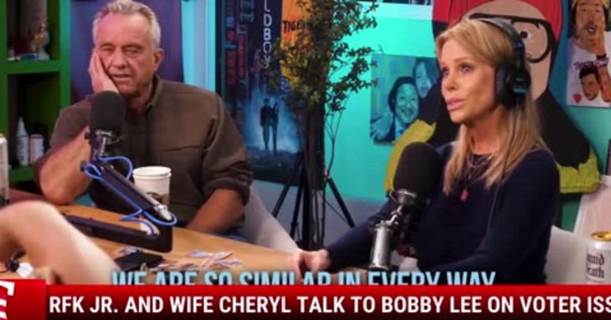 Watch RFK Jr. And Wife Cheryl Talk To Bobby Lee On Voter Issues