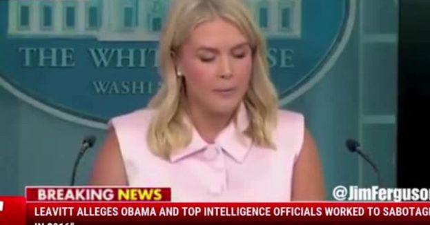 Leavitt Alleges Obama and Top Intelligence Officials Worked to Sabotage Trump in 2016
