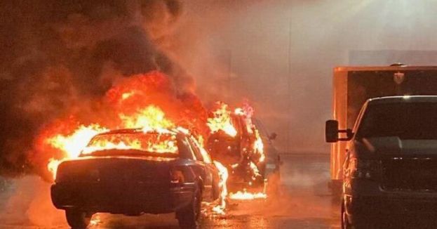 pro-palestine-activist-group-claims-responsibility-for-torching-police-vehicles-in-portland