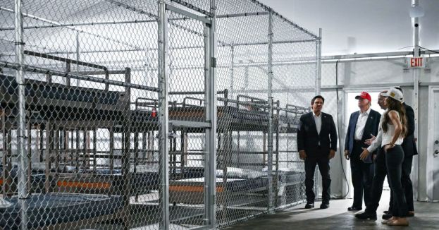 Trump Vetoes Aid Bill For Indian Tribe Trying To Close Famous 'Alligator Alcatraz'