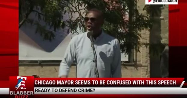 Chicago Mayor Seems To Be Confused With This Speech