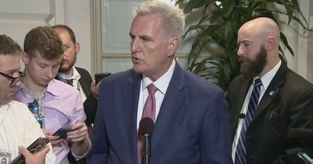 WATCH: House Speaker Kevin McCarthy Challenges Reporter On Impeachment Inquiry Evidence
